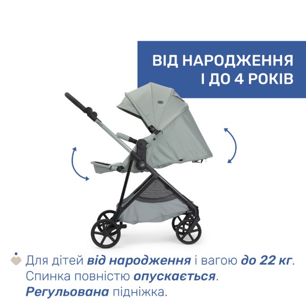 Фото - Коляска універсальна 2 в 1 Chicco Seety кол.76 (87097.76.01)